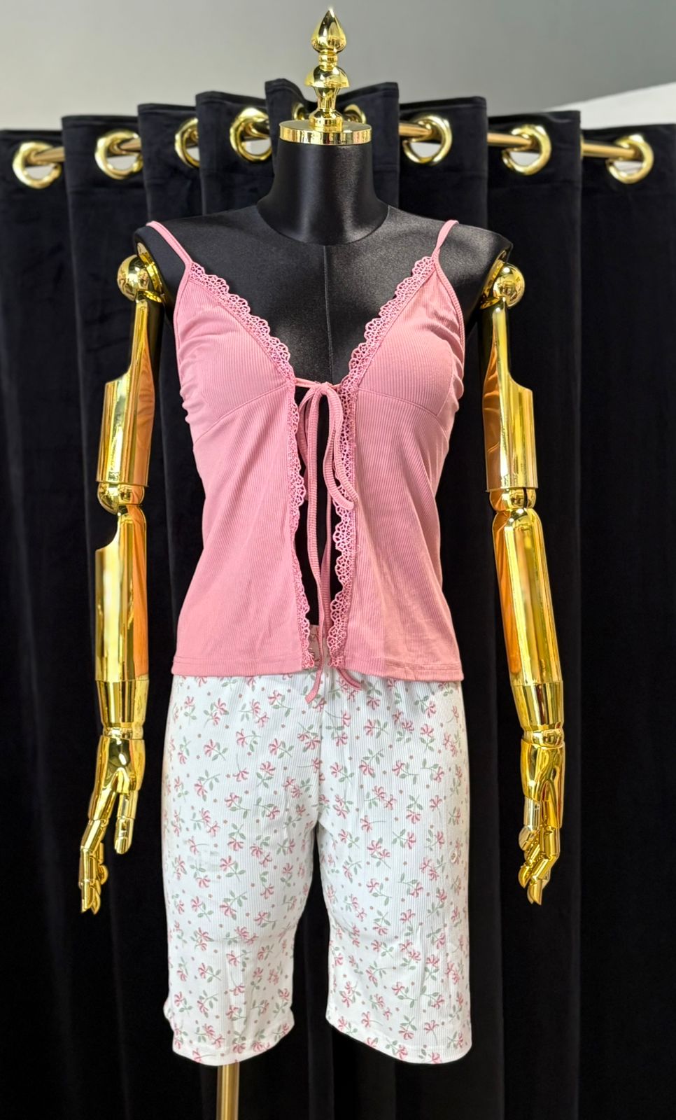 Rosebud Ribbed Set