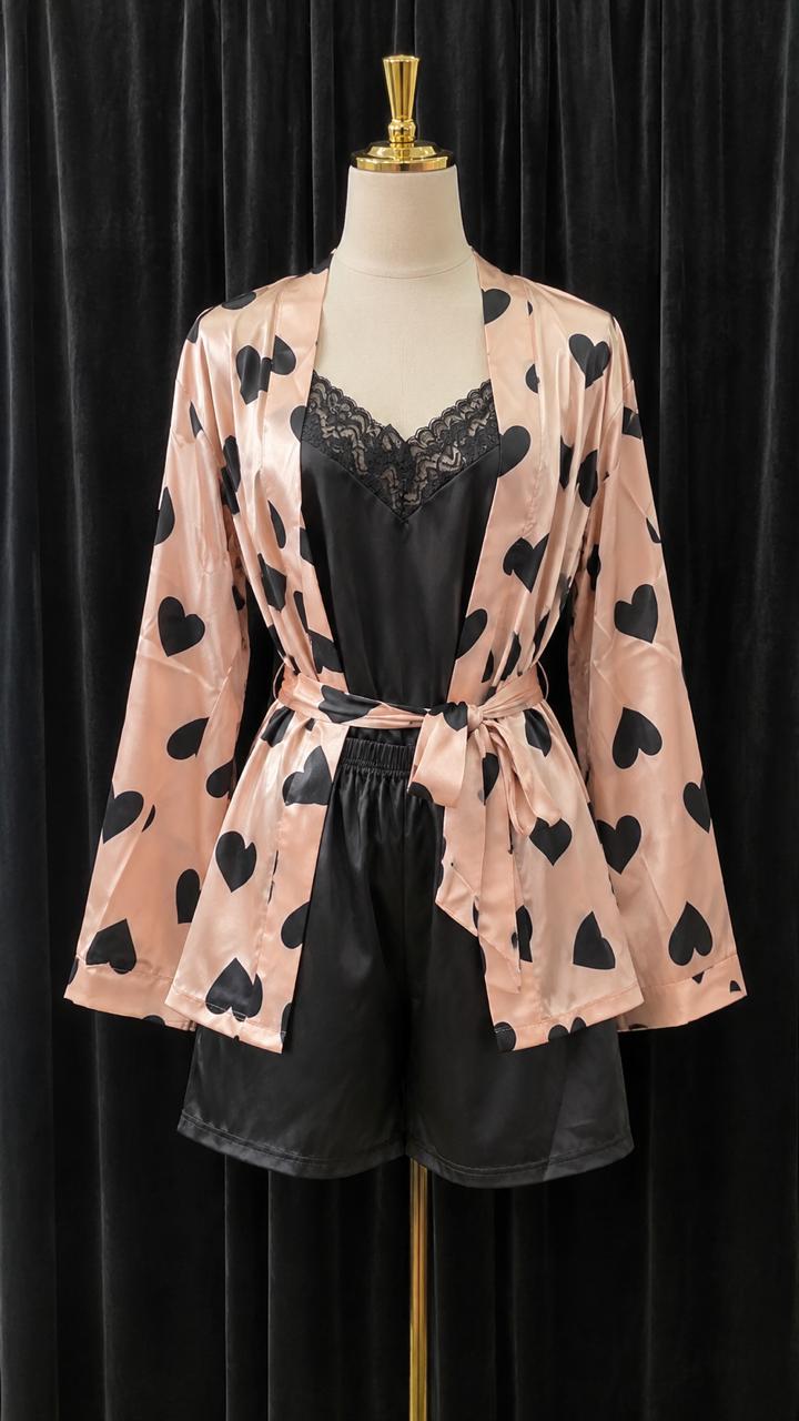 Sweetheart Satin Trio